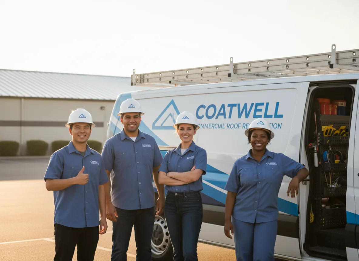 Commercial roof coating company in Kinsale, VA